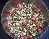 A picture of step 1 of Veg paneer sandwich.