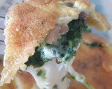 Foto del paso 3 de la receta: 🍳🍃🧀🍄 Omelette de champignones, espinaca y queso