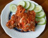 Foto langkah ke 7 dari resep Ayam Geprek Cabe Setan.