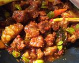 Foto langkah ke 5 dari resep Oseng Daging Mercon.