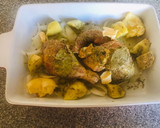 Foto del paso 1 de la receta: Pollo con patatas al horno 🍗🍖🥔