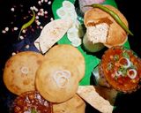 છોલે પનીર ભટુરા(Chhole paneer bhtura recipe in Gujarati) રેસીપી સ્ટેપ14ફોટો