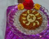 A picture of step 12 of Carrot cake with rabri.