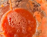 A picture of step 3 of Carrot Amla juice.