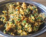 A picture of step 3 of Spring onion zunka.
