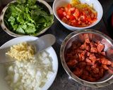 Chorizos, csirkés rigatoni recept fázis 1 fotója