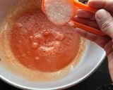 A picture of step 2 of Sweet tomatoes candy.