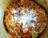 A picture of step 7 of Mutton kheema (mincemeat).