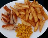 A picture of step 4 of Chilli Salt & Pepper Chicken.