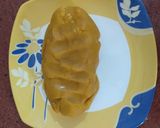A picture of step 2 of Gatte ki sabzi.