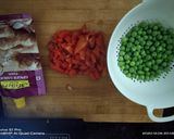 A picture of step 2 of Ande ki sabzi.
