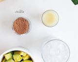 Foto langkah ke 1 dari resep Avocado Milo Dinosaur.
