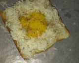 A picture of step 5 of Cheesy Baked Egg Toast.