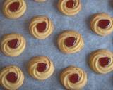 Strawberry Jam Butter Cookies (Spritz Cookies)Recipe video recipe step 11 photo
