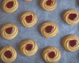 A picture of step 11 of Strawberry Jam Butter Cookies (Spritz Cookies).