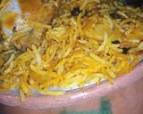 A picture of step 16 of Chapati biryani bawarchi style men.