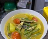 Foto langkah ke 6 dari resep Peulemak engkoet suree (gulai santan ikan tongkol).
