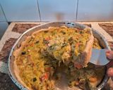 Foto del paso 14 de la receta: Tarta cremosa de puerro y zanahoria, brócoli🥦🫑🥕