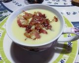Foto del paso 5 de la receta: Vichyssoise (sopa de puerros) con topping de jamón