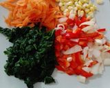 Foto del paso 1 de la receta: Tortilla de vegetales