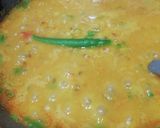 A picture of step 4 of Moong-Masar dal.