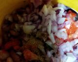 A picture of step 4 of Kidney beans salad.