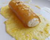 Foto del paso 8 de la receta: Canelón de miel rellenos de mató, nueces y piña