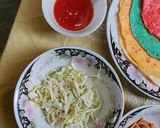 A picture of step 4 of Colourful chicken pie.