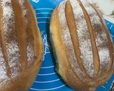 Foto langkah ke 6 dari resep Milk Hearth Bread / Mirukuhasu / Fresh Cream Bread.