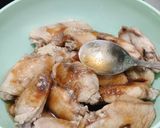 A picture of step 3 of Plum chan chicken wings.