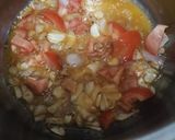A picture of step 2 of Lauki bhujia.