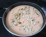 A picture of step 4 of Rice kheer.