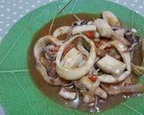 Foto langkah ke 6 dari resep Cumi Saus Padang.