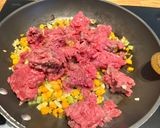 Une image de l'étape 3 de Tagliatelles à la sauce bolognaise.