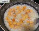 A picture of step 3 of Chhena Khurma.