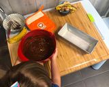 Une image de l'étape 3 de Cake chocolat moelleux / banane (banana bread).