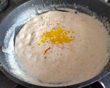 A picture of step 5 of Paneer yakhni.