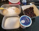Foto del paso 1 de la receta: Budín integral con pasas