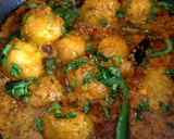 A picture of step 8 of "Lababdar Aloo -Mattar".