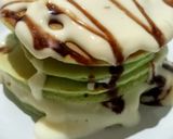 Foto langkah ke 4 dari resep Pancake Pandan simple with creamcheese homemade.