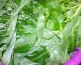 Foto langkah ke 1 dari resep Tumis Kangkung Tabur Pete by:Erni Hartanti.Amd😍😄😘.