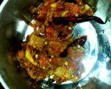 A picture of step 6 of Tofu butter masala.