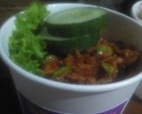 Foto langkah ke 4 dari resep Rice bowl Ayam suwir sambel pete.