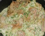 Foto del paso 5 de la receta: Pollo dorado en cerveza negra con espaguetis de verdura