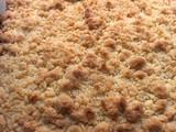 Crumble de manzana fácil