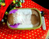 Ice Cream Homemade Coklat Vanila & Ubi Ungu langkah memasak 21 foto