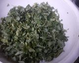 A picture of step 1 of Meethi ka paratha.