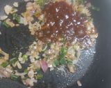 A picture of step 4 of Paneer satay stick restaurant style.