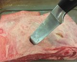 A picture of step 3 of Garlic Studded Shoulder of Lamb.