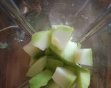 Foto langkah ke 3 dari resep Jus Melon Creamy.